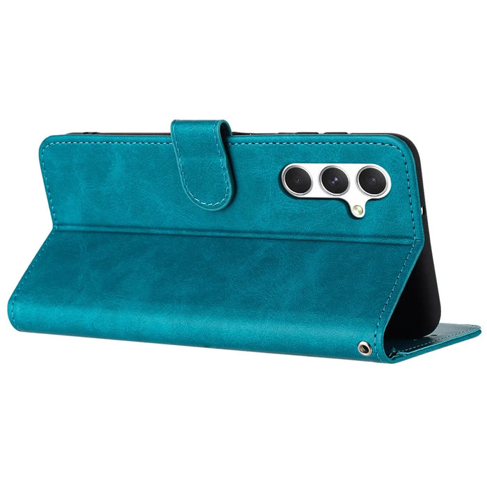 For Samsung Galaxy A35 5G Case Leather Shockproof Wallet Cover   Cell Phone Accessories - Green - 2