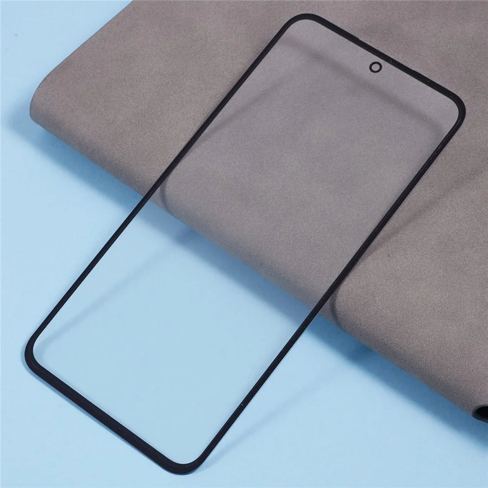 For Samsung Galaxy A35 5G A356 Front Screen Glass Lens + OCA Adhesive Part (Without Logo) - 6