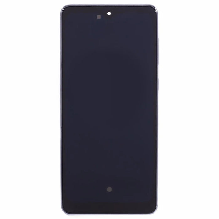 For Samsung Galaxy A73 5G A736 6.36 inch Grade C OLED Screen and Digitizer Assembly + Frame Replacement Part (Without Logo) - Grey - 3
