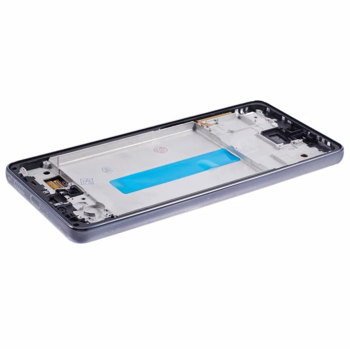 For Samsung Galaxy A73 5G A736 6.36 inch Grade C OLED Screen and Digitizer Assembly + Frame Replacement Part (Without Logo) - Grey - 5