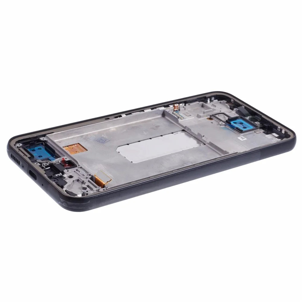 For Samsung Galaxy A34 5G A346 6.36 inch Grade C OLED Screen and Digitizer Assembly + Frame Replacement Part (Without Logo) - Black - 5