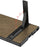 GKK For Samsung Galaxy S24 Ultra Matte Case with Kickstand Hard PC Slim Phone Cases   - Brown - 3