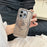 For iPhone 15 Pro Max Cover Heart Shape PC Kickstand Electroplated TPU Phone Case - Titanium Grey - 5