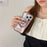 For iPhone 14 Pro Max Case Anti-Drop Heart Kickstand Electroplated TPU Clear Phone Back Cover - Pink - 4
