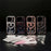 For iPhone 15 Pro Max Case Heart Shape Kickstand Anti-Drop TPU Clear Cover with Glitter Paper - Silver - 6