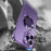 For iPhone 14 Pro Max Clear Case Acrylic+Tempered Glass Full Protection Phone Cover - Dark Purple - 7