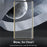 For Samsung Galaxy S24 Ultra Magnetic Case Kickstand Matte PC Cover with HD Tempered Glass Film - Gold - 6