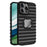 For iPhone 13 Pro Compatible with Magsafe Heat Dissipation Case Hollow-Out PC Phone Cover - Black - 1