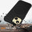 For iPhone 13 Case Compatible with Magsafe Ripple Texture Liquid Silicone Soft Phone Cover - Black - 2