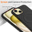 For iPhone 13 Case Compatible with Magsafe Ripple Texture Liquid Silicone Soft Phone Cover - Black - 4