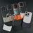 For iPhone 14 Pro Case Dual Color Splicing Hard PC Protective Phone Cover - Titanium Grey - 6