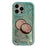 IMD Phone Case for iPhone 14 Pro Silicone+PC Phone Cover   Mobile Accessories - Coconut - 1
