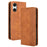 For Sony Xperia 10 VI Wallet Leather Cover Wallet Stand   Phone Case - Brown - 1