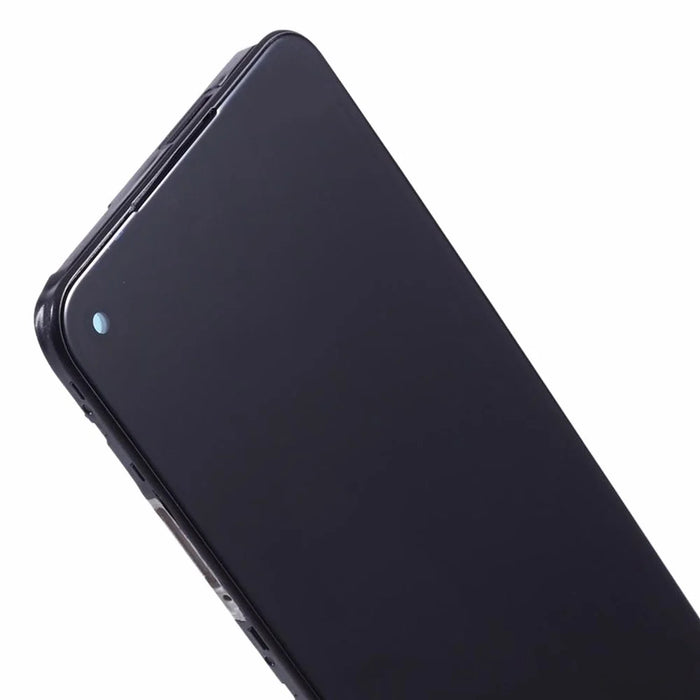 For TECNO Spark 6 KE7 Grade C LCD Screen and Digitizer Assembly + Frame Replacement Part (Without Logo) - 6