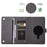 VILI GHB Series for Google Pixel 8 Magnetic Case Shockproof Leather Folio Flip Cover - Grey - 2
