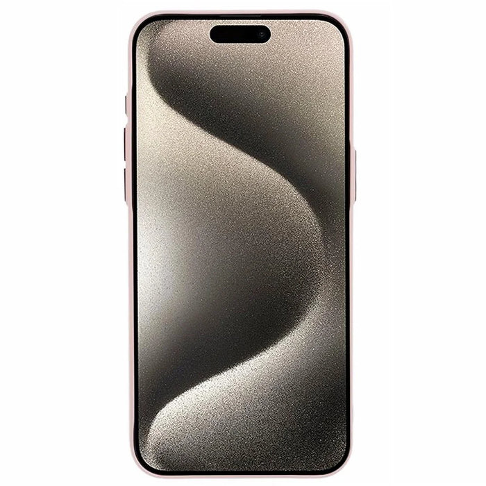 MMKK Series for iPhone 15 Pro Max Case Rubberized Magnetic PC Phone Cover Compatible with Magsafe - Pink - 2