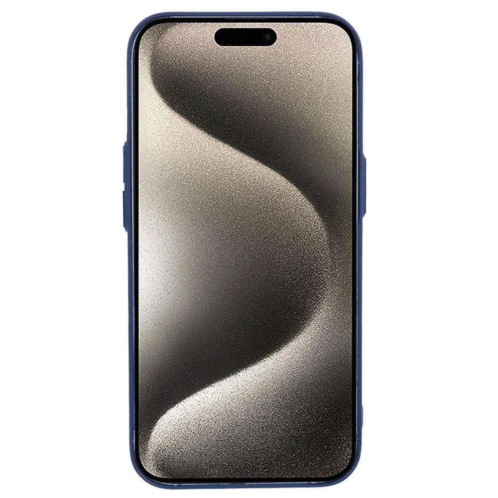 MMKK Series for iPhone 15 Plus Magnetic Case Ultra Slim PC Phone Cover Compatible with Magsafe - Sapphire - 2