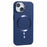 MMKK Series for iPhone 14 Case Compatible with Magsafe Rubberized Hard PC Phone Cover - Sapphire - 3