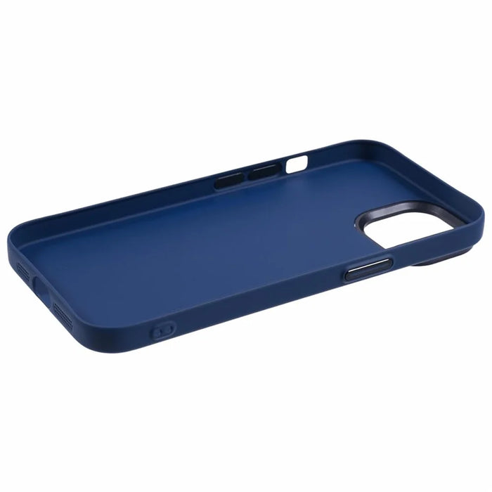 MMKK Series for iPhone 13 Magnetic PC Phone Case Rubberized Cover Compatible with Magsafe - Sapphire - 5