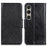 For Sony Xperia 1 VI Phone Case Split Leather Wallet Stand Nappa Texture Shockproof Cover - Black - 1