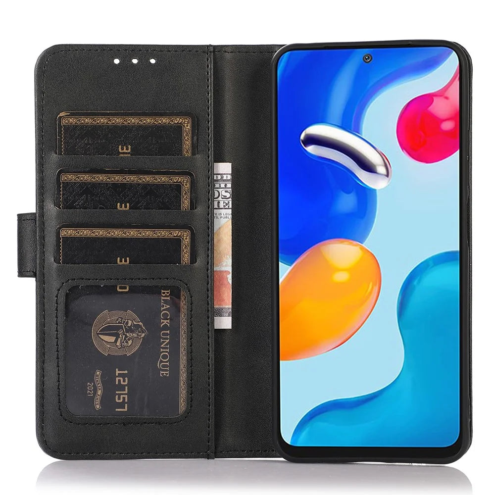 For Sony Xperia 1 VI Case PU Leather Flip Phone Cover Wallet Card Slot Holder - Black - 2