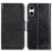 For Sony Xperia 10 VI Case Split Leather Wallet Stand Nappa Texture Shockproof Phone Cover - Black - 1