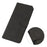 KHAZNEH For Sony Xperia 10 VI Phone Case Horizontal Stand Cover Leather Wallet Shell - Black - 4