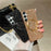 For Samsung Galaxy S24 Magnetic Case Electroplating TPU+PC Sparkle Phone Cover - Black - 2
