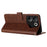 For TECNO Camon 20 Pro 5G Case Leather Stand Wallet Magnetic Clasp Phone Cover - Brown - 2