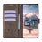 For Infinix GT 10 Pro 5G Case Butterfly Flower Imprinted PU Leather Phone Cover - Grey - 2