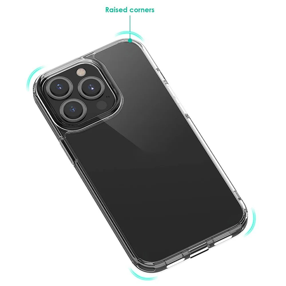 MOCOLO K08 for iPhone 15 Pro Case Shockproof PC + TPU Clear Phone Cover (MOQ: 100) - 5