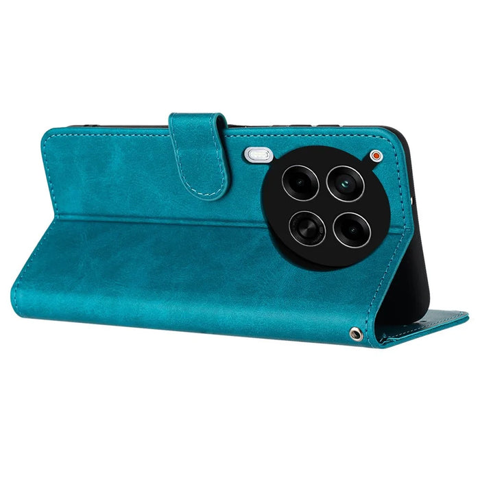 For TECNO Camon 30 4G / 5G Case Leather Stand Drop Protection Cell Phone Cover - Green - 2