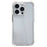 For iPhone 14 Pro Max Clear Phone Case TPU+TPE+PC Hybrid Cover with Glitter Frame - 1