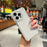 For iPhone 14 Pro Clear Case Shockproof TPU+TPE+PC Hybrid Phone Cover with Glitter Frame - 3