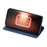 For itel RS4 4G   Mobile Phone Stand Case Calf Texture Leather Cover Cell Phone Accessory - Sapphire - 3