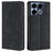 For Infinix Note 40 Case PU Leather Phone Card Slots Cover Skin-Touch Feeling - Black - 1
