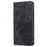 For Google Pixel 8a Wallet Case RFID Blocking Stand Leather Phone Cover - Black - 6