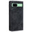 For Google Pixel 8a Wallet Case RFID Blocking Stand Leather Phone Cover - Black - 7