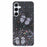 AW Series For Samsung Galaxy A35 5G Slim Case Butterfly Pattern TPU+PVC Phone Shell - Black - 1