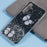 AW Series For Samsung Galaxy A35 5G Slim Case Butterfly Pattern TPU+PVC Phone Shell - Black - 3