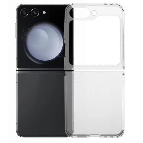 For Samsung Galaxy Z Flip7 FE 5G / Z Flip6 5G Case Anti-Scratch Transparent TPU Phone Cover - 1