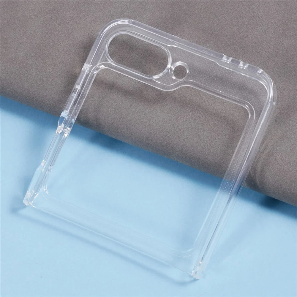 For Samsung Galaxy Z Flip7 FE 5G / Z Flip6 5G Case Anti-Scratch Transparent TPU Phone Cover - 6