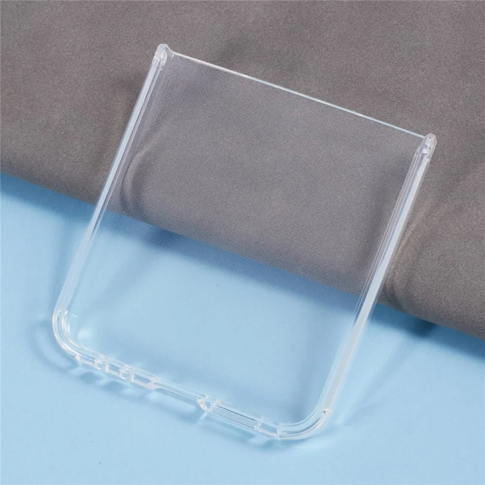 For Samsung Galaxy Z Flip7 FE 5G / Z Flip6 5G Case Anti-Scratch Transparent TPU Phone Cover - 7