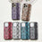 For iPhone 14 Pro Case PC+PU Leather Protective Cover Snake Texture (Not Complete Covering) - Blue - 5