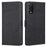 For TCL 505 RFID Blocking Leather Cover with Wallet Cell Phone Accessories   - Black - 1