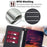 For TCL 505 RFID Blocking Leather Cover with Wallet Cell Phone Accessories   - Black - 5