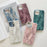 For iPhone 15 Pro Max   Mobile Supplier Phone Case Lacquered Snake Texture PU Leather+PC Cover - Sky Blue - 3