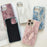 For iPhone 15 Pro Max   Mobile Supplier Phone Case Lacquered Snake Texture PU Leather+PC Cover - Sky Blue - 4