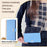 For TECNO Pova 6 5G Crossbody Wallet Case PU Leather Purse Card Slots Flip Phone Cover - Blue - 7