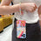 For iPhone 15 Pro Flower Rainbow Pattern Mobile Phone Case Solid Silicone Phone Shell - Rose - 3